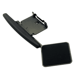 ErgonomX Clamp Tray with Gel Wrist Rest and Mouse Support for Ergonomic Keyboard Positioning