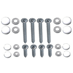 Hardware pack with screws and caps for Closet Pro HD rod and shelf brackets