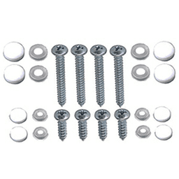 Hardware pack with screws and caps for Closet Pro HD rod and shelf brackets