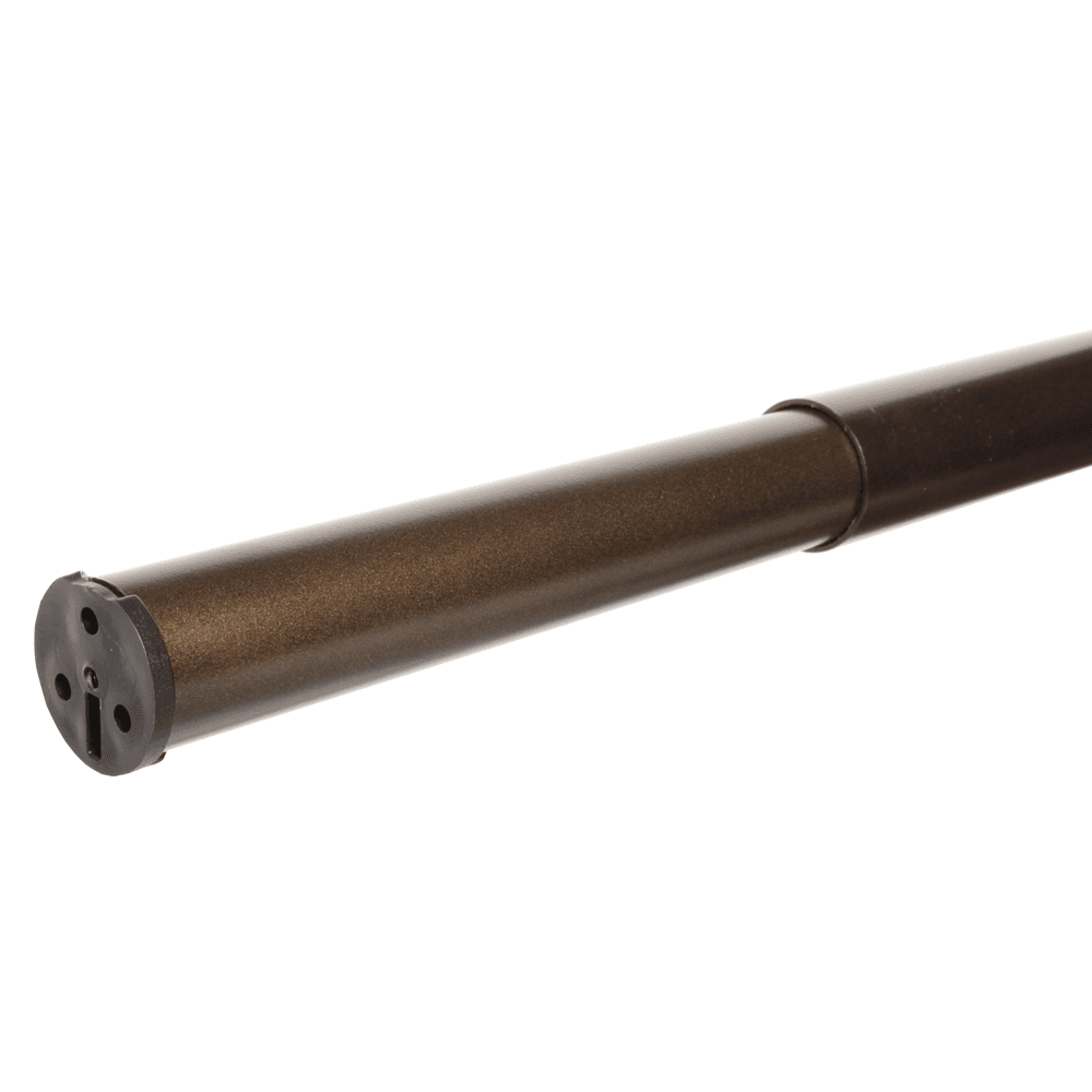 1-1/4" Diameter 30"-48" Length Closet-Pro Heavy-Duty Adjustable Rod, Bronze Main - Image