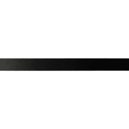 Knape And Vogt 4'''' Barn Door Flat Rail in Black Finish 5/Pack