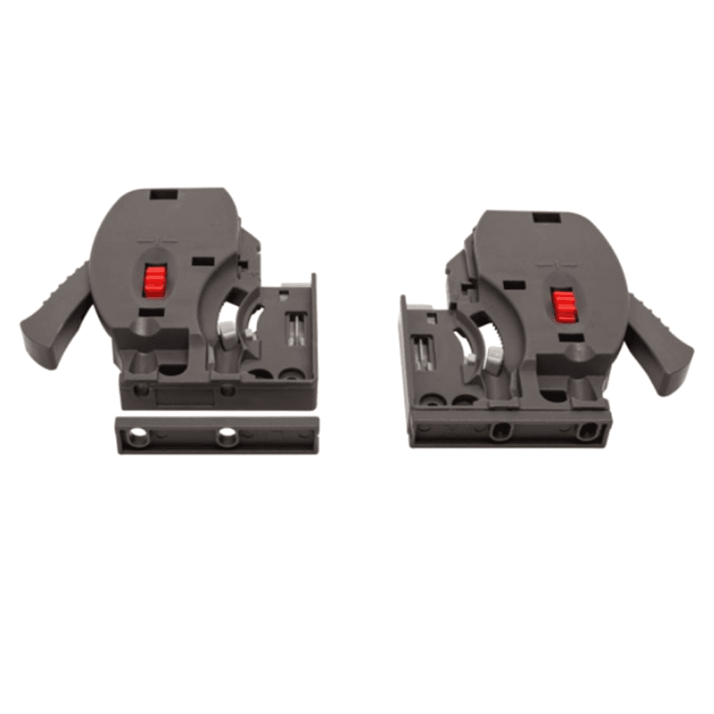 Knape And Vogt GS2070 2-D Locking Device for Under-Mount Slides - Fine Tuned Height and Side-to-Side Adjustments with 2D Release Lever