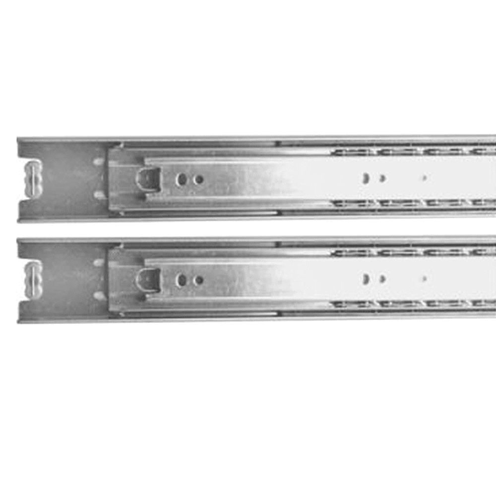 Smooth and Easy Operation GS4200 Drawer Slide - Full Extension, Side-Mount, Anochrome, 22"