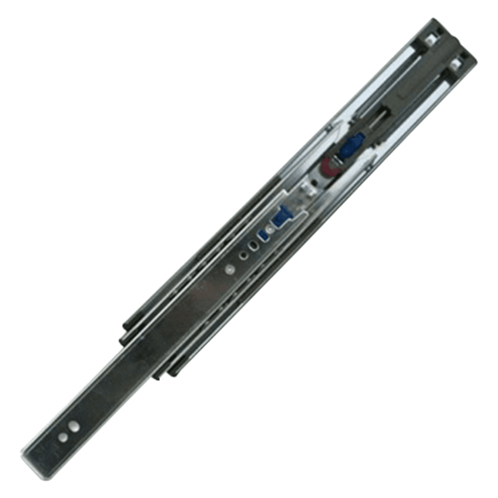 Knape And Vogt GS4270 Drawer Slide - Full Extension, Zinc, 100lb Capacity, Soft-Closing