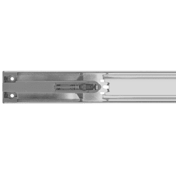 Drawer Slide with 100lb Capacity, Full Extension, Side-Mount, Soft-Closing, Zinc, 16