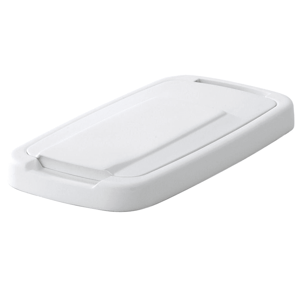 20 QT Waste Container Lid, White - Main Image