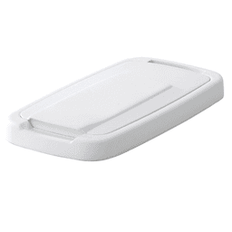 20 QT Waste Container Lid, White - Main Image