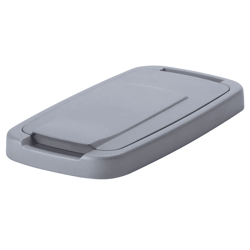 20 QT Waste Container Lid, Platinum - Main Image