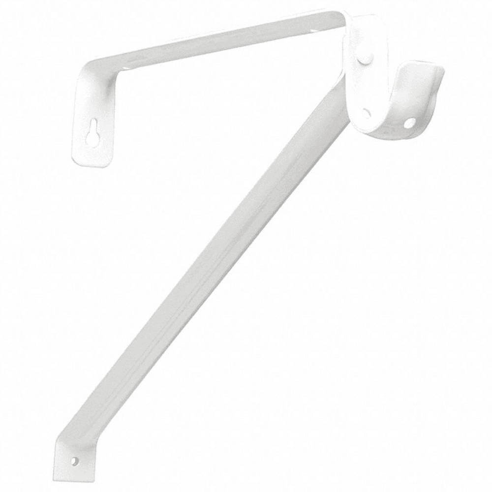 8" x 13.25" Closet-Pro Regular-Duty Bracket for Home Closet Space