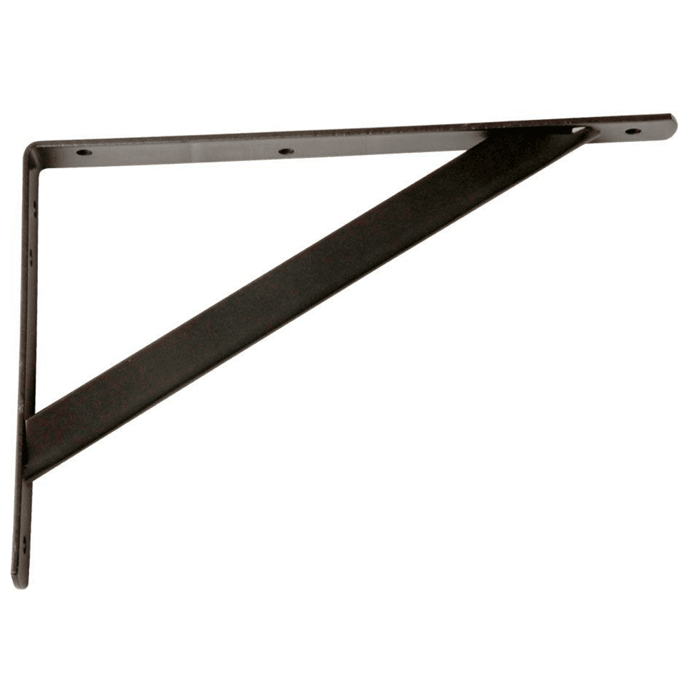 Closet-Pro HD Heavy-Duty Shelf Bracket in Bronze Finish for 8" x 11.25" shelves