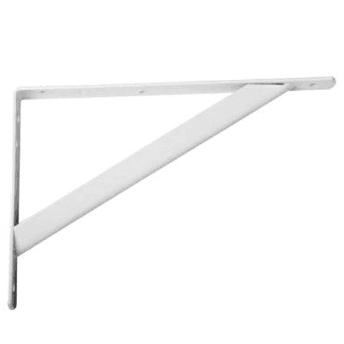 8" x 11.25" heavy-duty shelf bracket complements the 0495 series without detracting from closet style