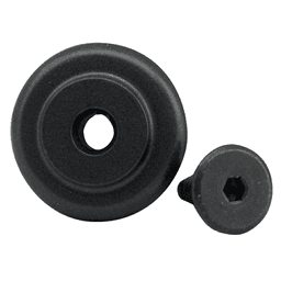 Knape And Vogt Barn Door Round Track Stop Kit, Oil-Rubbed Bronze Finish - Image 2