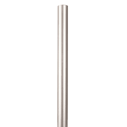 6'''' Barn Door Aluminum Round Track Satin Nickel Finish 5/Pack - Knape And Vogt
