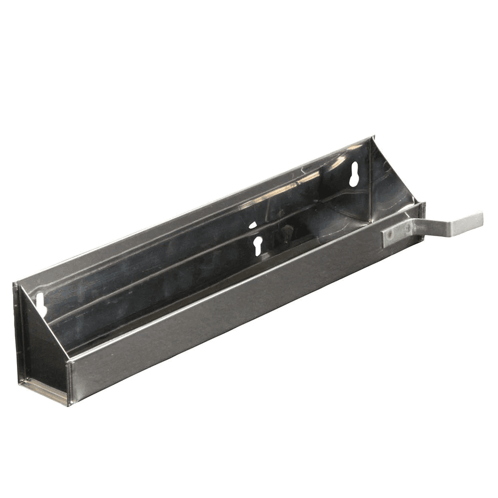 11-5/8" Stainless Steel Sink Front Tray with Stops - Main Image
