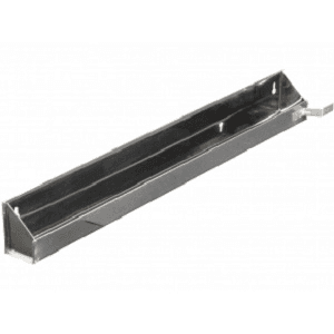 23-5/8" Stainless Steel Sink Front Tray with Stops - Main Image