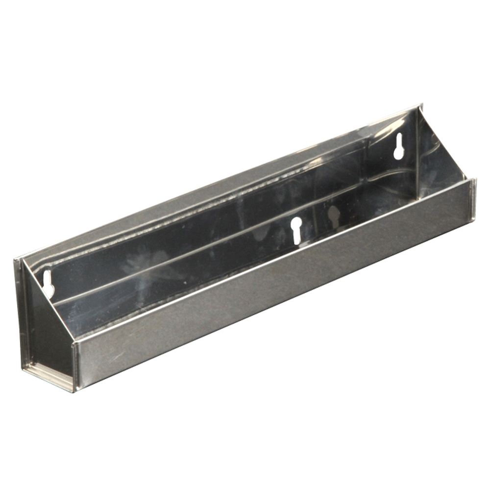 25-1/16" Stainless Steel Sink Front Tray without Stops - Main Image