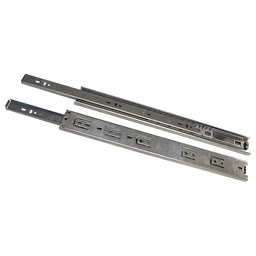 Knape And Vogt TT100 Drawer Slide with 100lb Capacity, Full Extension, Side-Mount, Zinc, 10 - Image 1