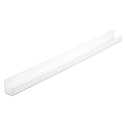 33-3/4" White Extruded Sink Front Tray - Main Image