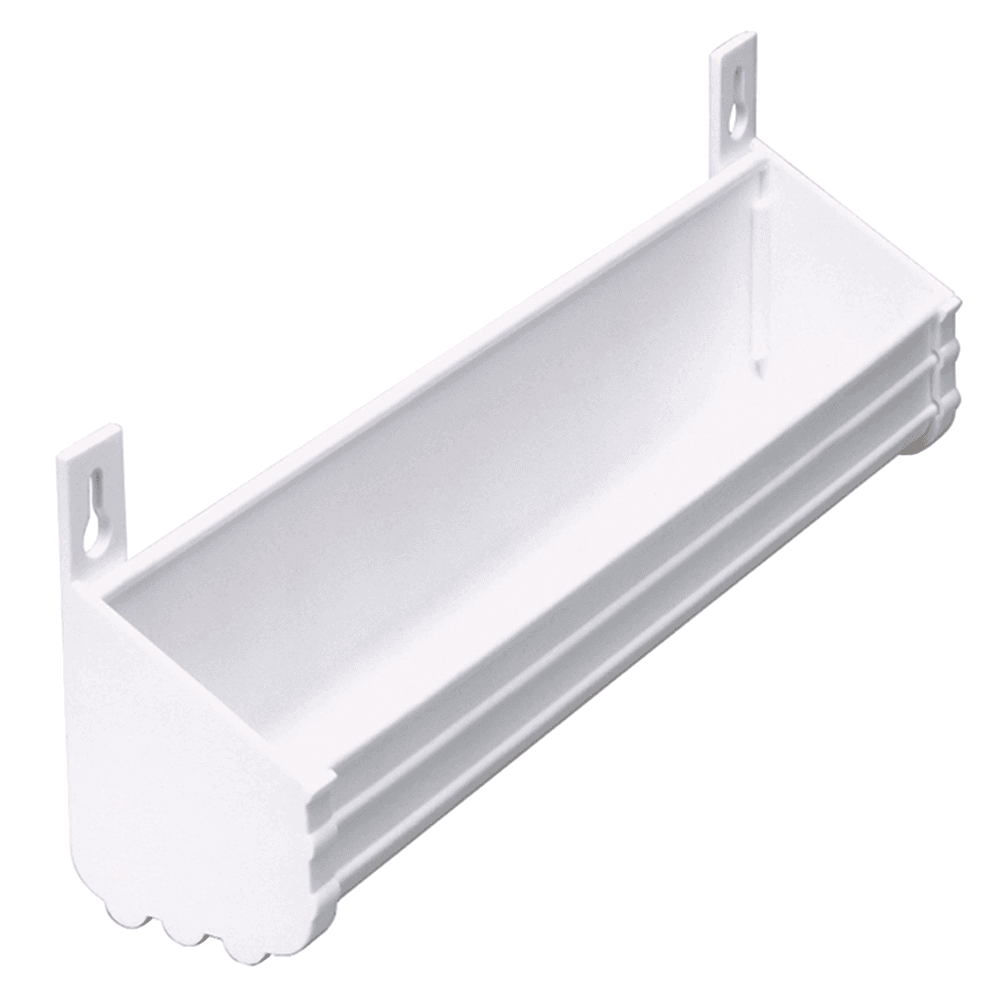 33-3/4" White Extruded Sink Front Tray - Alt Image 2
