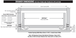 Knape And Vogt 20" MuV+HD Undermount Drawer Slide for 5/8" Material Full Extension Soft-Closing 120lb Capacity Image 3