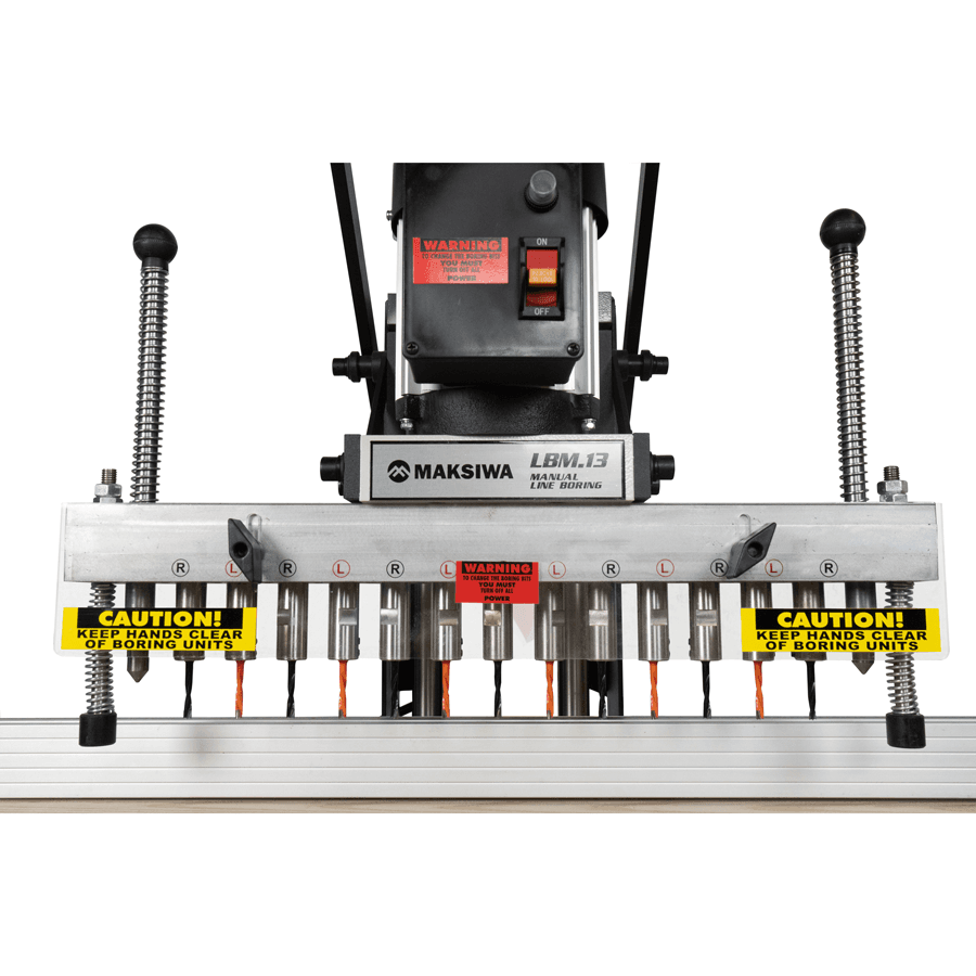 Maksiwa Manual 13 Spindle Line Bore Machine Alternate View
