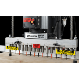 Maksiwa Pneumatic 13 Spindle Line Bore Machine Alternate View