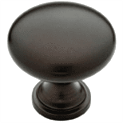 1-1/4" Builder's Program Hollow Knob in Oil-Rubbed Bronze finish by Liberty Hardware (Avante)
