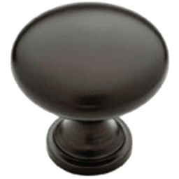 1-1/4" Builder's Program Hollow Knob in Oil-Rubbed Bronze finish by Liberty Hardware (Avante)