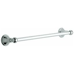 Classic design Crestfield Towel Bar in Polished Chrome - Liberty Hardware (Avante)