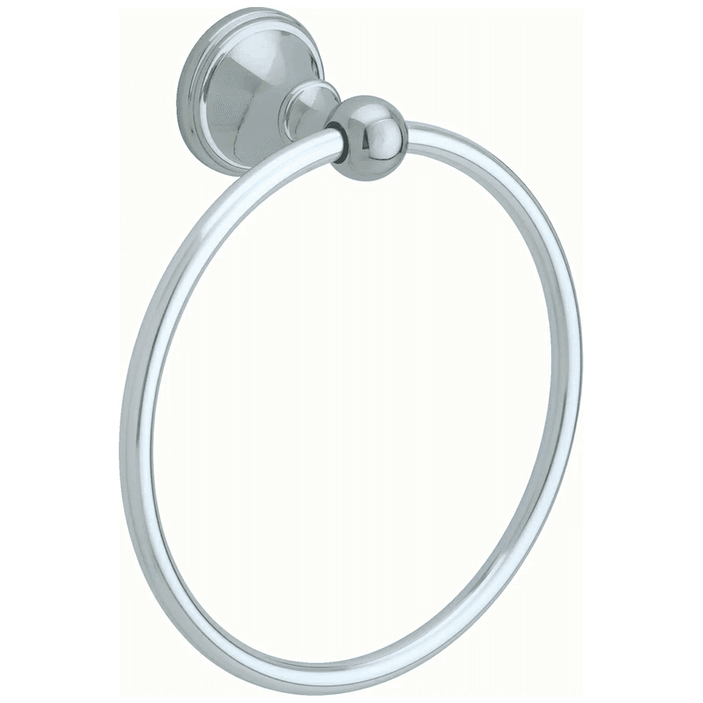 Crestfield Towel Ring in Polished Chrome by Liberty Hardware (Avante)