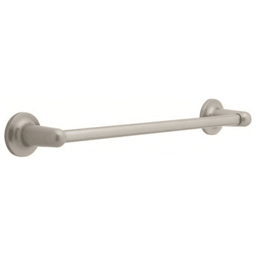 Astra Single Towel Bar in Satin Nickel finish for modern bathrooms