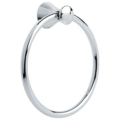 Polished Chrome Somerset Towel Ring by Liberty Hardware (Avante) - Elegant Bathroom Accessory