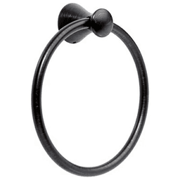 Add elegance to your bath with the Somerset towel ring in Venetian Bronze