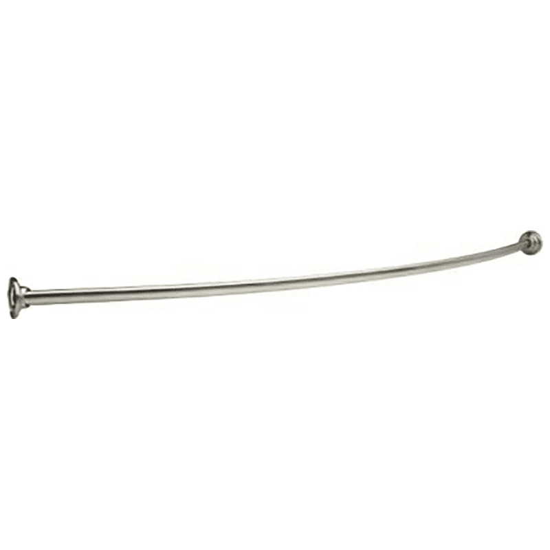 Add a polished design element to your bathtub or shower with Liberty Hardware's 5'''' Oval Curved Shower Rod