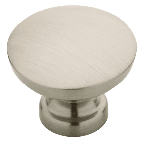 1-1/8" Fulton Round Knob in Satin Nickel Finish