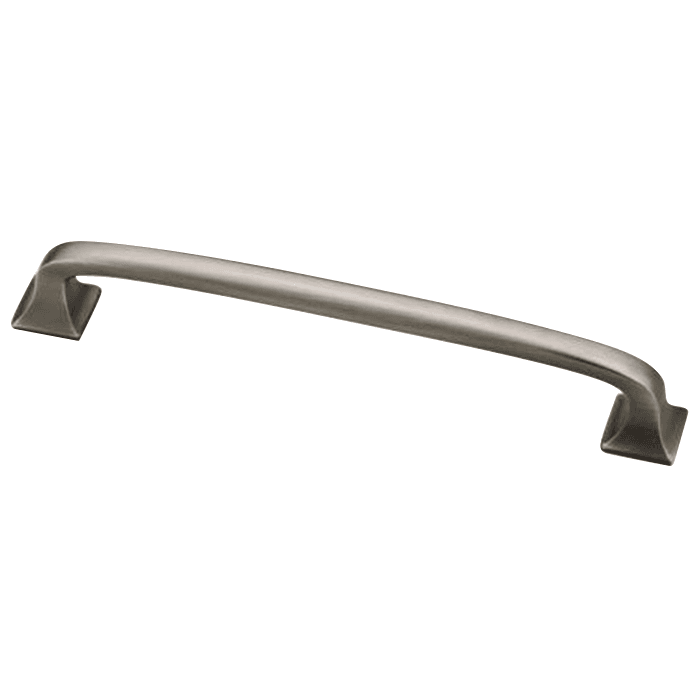 Contemporary Lombard appliance pull in heirloom silver finish by Liberty Hardware (Avante)