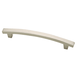 Liberty Hardware (Avante) 5" Builders Fashion Pierce Pull, Satin Nickel - Front View