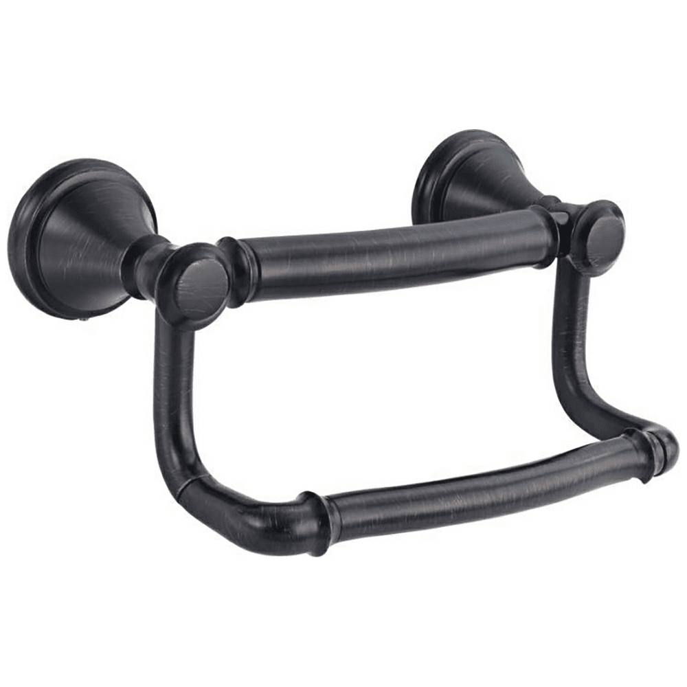Decor Assist Traditional Tissue Holder in Venetian Bronze with Assist Bar by Liberty Hardware (Avante)