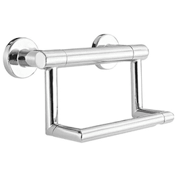Contemporary Tissue Holder with Assist Bar in Polished Chrome by Liberty Hardware (Avante)