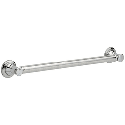 Delta Faucet's Traditional Decorative Grab Bar with mounting hardware and template