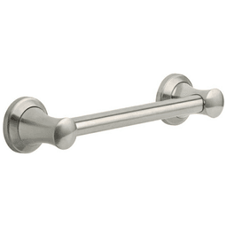 Premium Wall Mount Grab Bar with Oval Shaped Bar and ADA Compliance by Delta Faucet