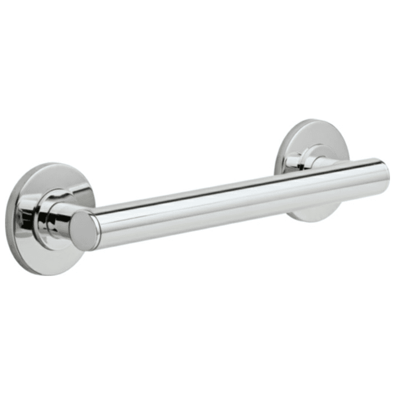 Contemporary grab bar with mounting hardware and ADA compliance