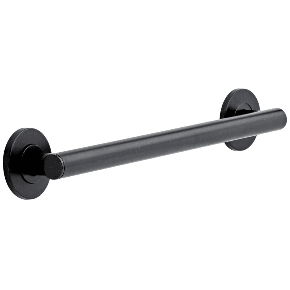 18" Venetian Bronze Decorative Grab Bar by Liberty Hardware
