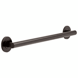 24-inch Venetian Bronze decorative grab bar with mounting hardware and template included