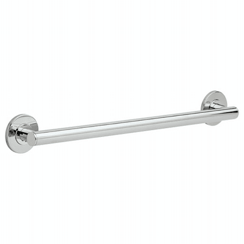 Chrome finish grab bar for contemporary decor by Liberty Hardware (Avante)