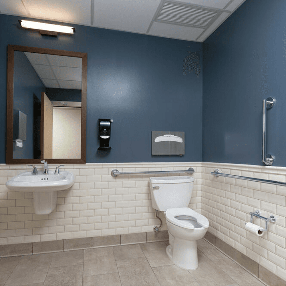Stainless Steel Decorative Grab Bar with ICC/ANSI A117.1 certificate for Accessibility Compliance