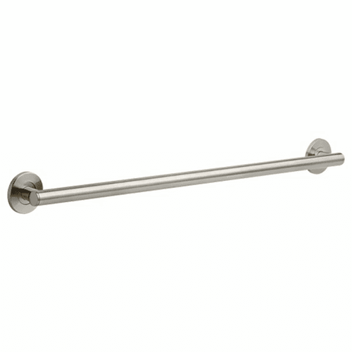 Contemporary Decorative Grab Bar in Stainless Steel finish for Accessibility Guidelines