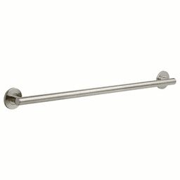 Contemporary Decorative Grab Bar in Stainless Steel finish for Accessibility Guidelines