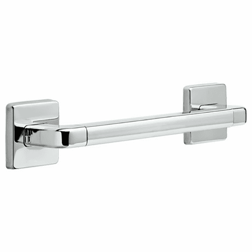 12 inch angular grab bar in chrome finish for ADA compliance by Liberty Hardware (Avante)