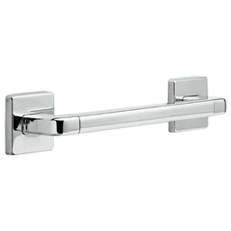 12 inch angular grab bar in chrome finish for ADA compliance by Liberty Hardware (Avante)